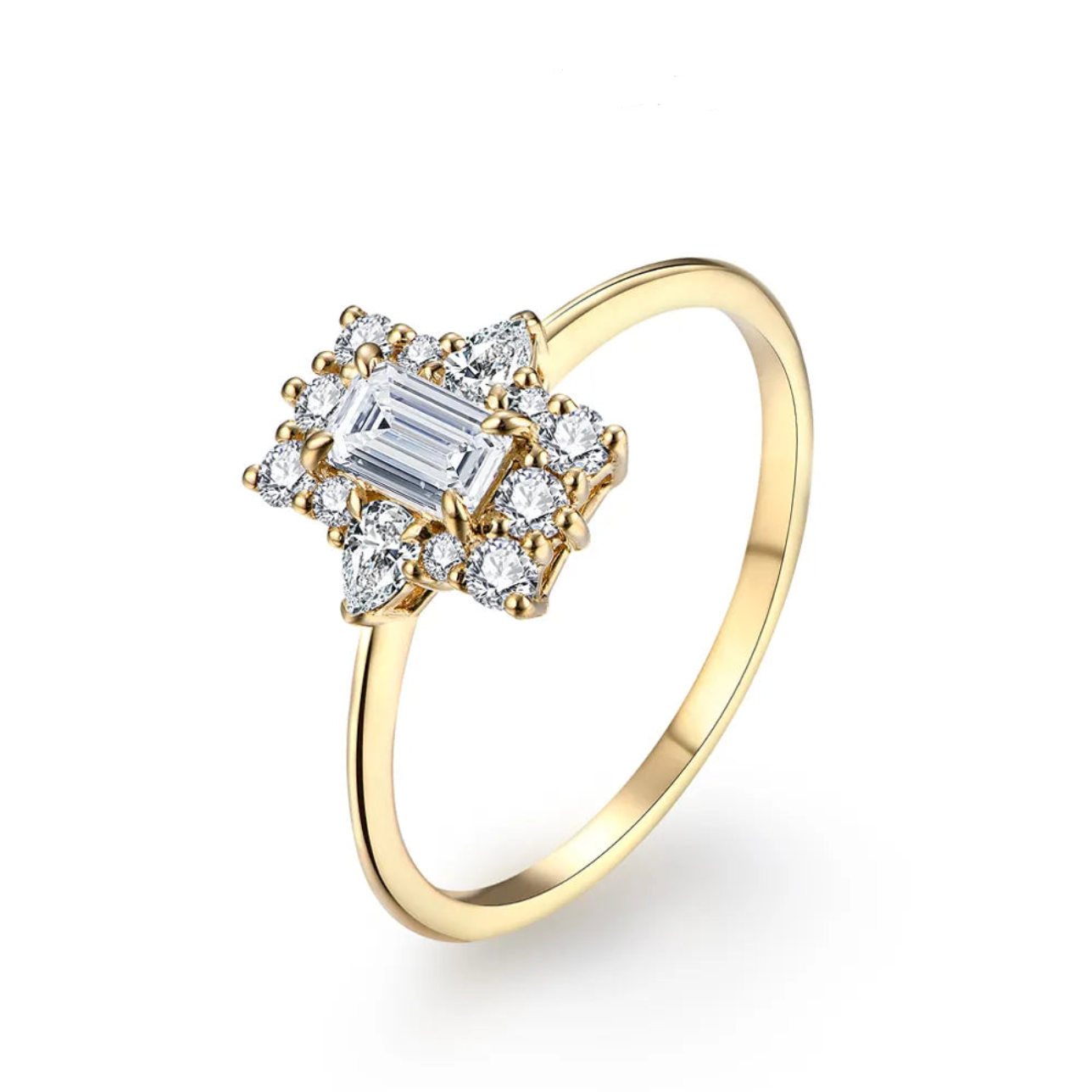 radclyffe hall moissanite ring - 1 carat - oxford jewellery™