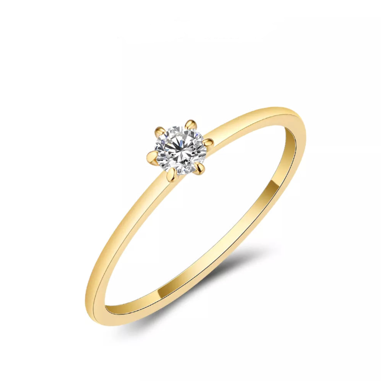 majorie bowen moissanite ring - 0.2 carat - oxford jewellery™
