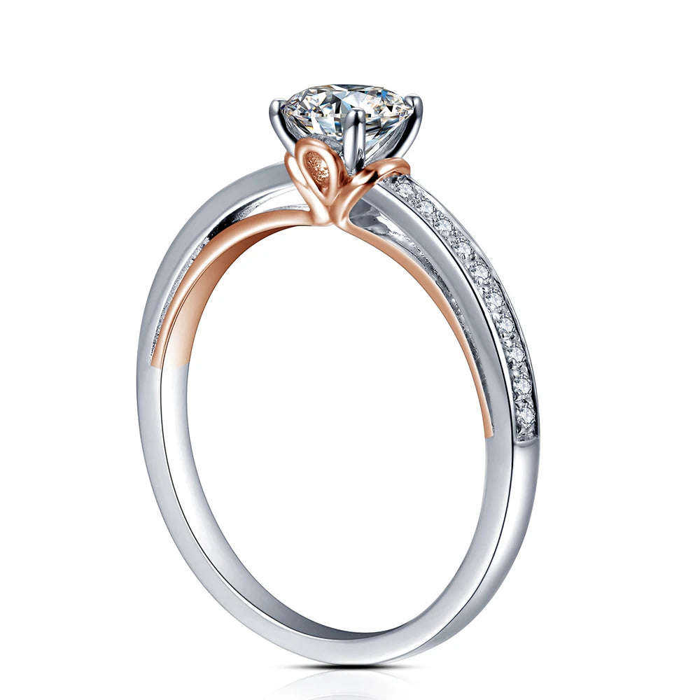 naomi mitchison moissanite ring - 0.5 carat - oxford jewellery™