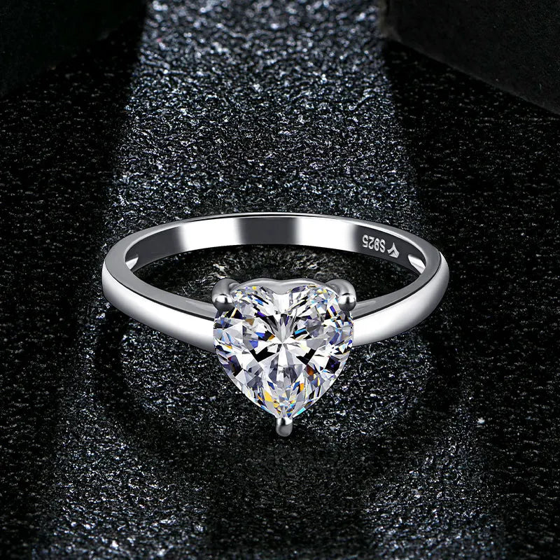 Rumer Godden Moissanite Ring - 2 Carat - Oxford Jewellery™