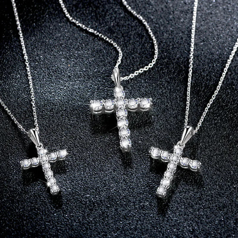 Divine Grace Moissanite Necklace - Oxford Jewellery™