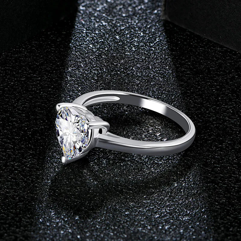 Rumer Godden Moissanite Ring - 2 Carat - Oxford Jewellery™