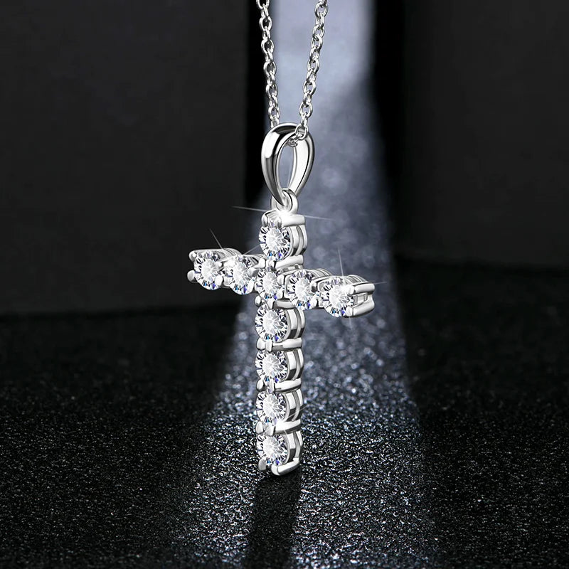 Divine Grace Moissanite Necklace - Oxford Jewellery™