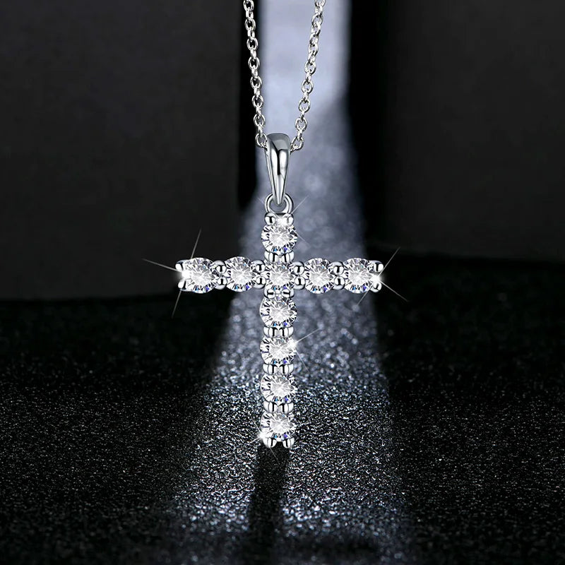 Divine Grace Moissanite Necklace - Oxford Jewellery™