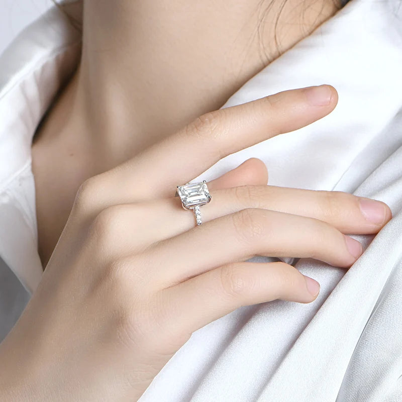 Elizabeth Jenkins Moissanite Ring - 3 Carat - Oxford Jewellery™