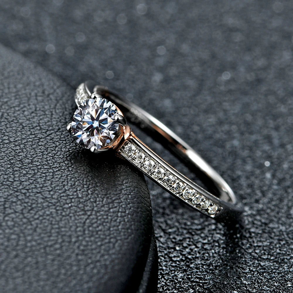 naomi mitchison moissanite ring - 0.5 carat - oxford jewellery™