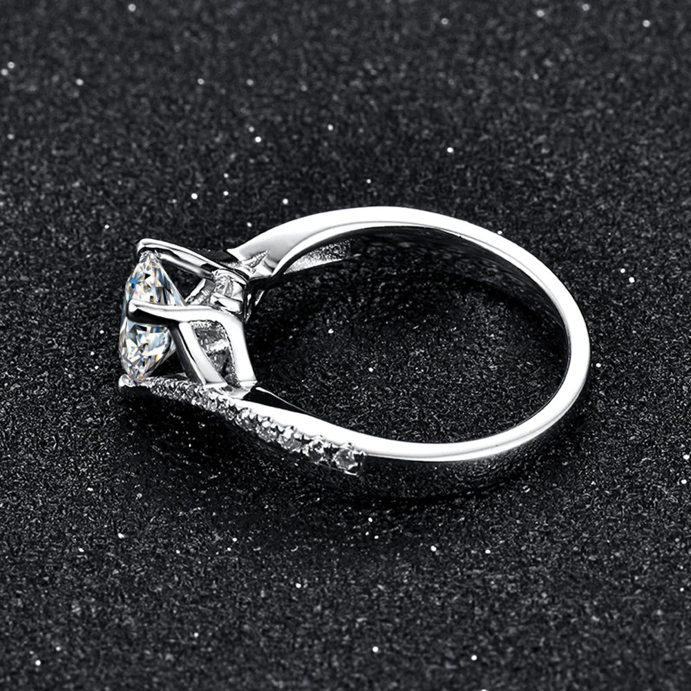 hester chapone moissanite ring - 1 carat - oxford jewellery™