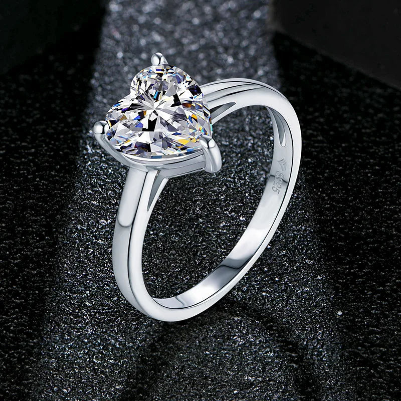 Rumer Godden Moissanite Ring - 2 Carat - Oxford Jewellery™
