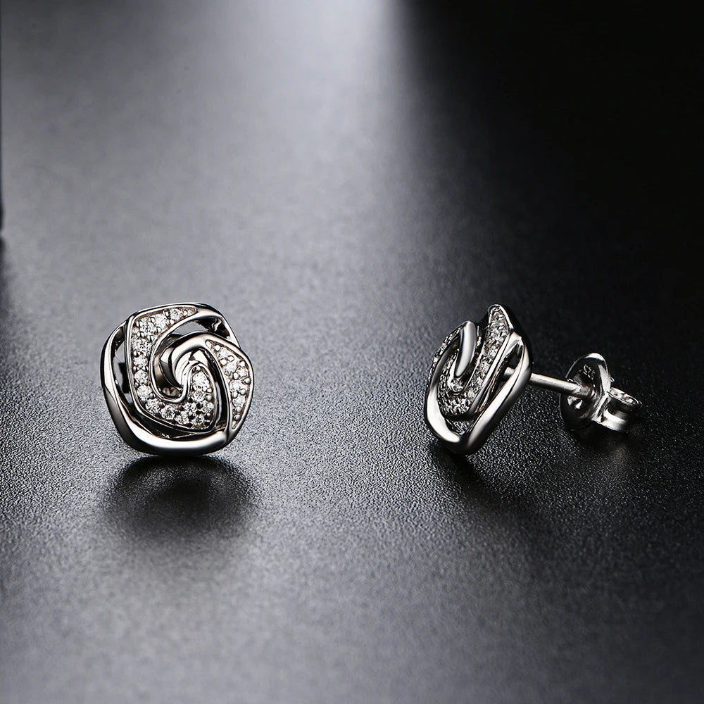 unique moissanite earrings for a modern and elegant look.