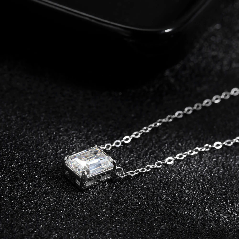 kensington garden moissanite necklace - oxford jewellery™