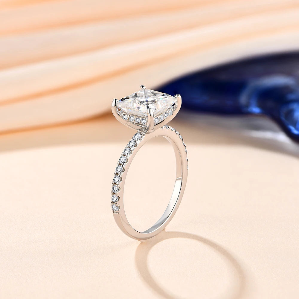 May Sinclair Moissanite Ring - 3 Carat - Oxford Jewellery™