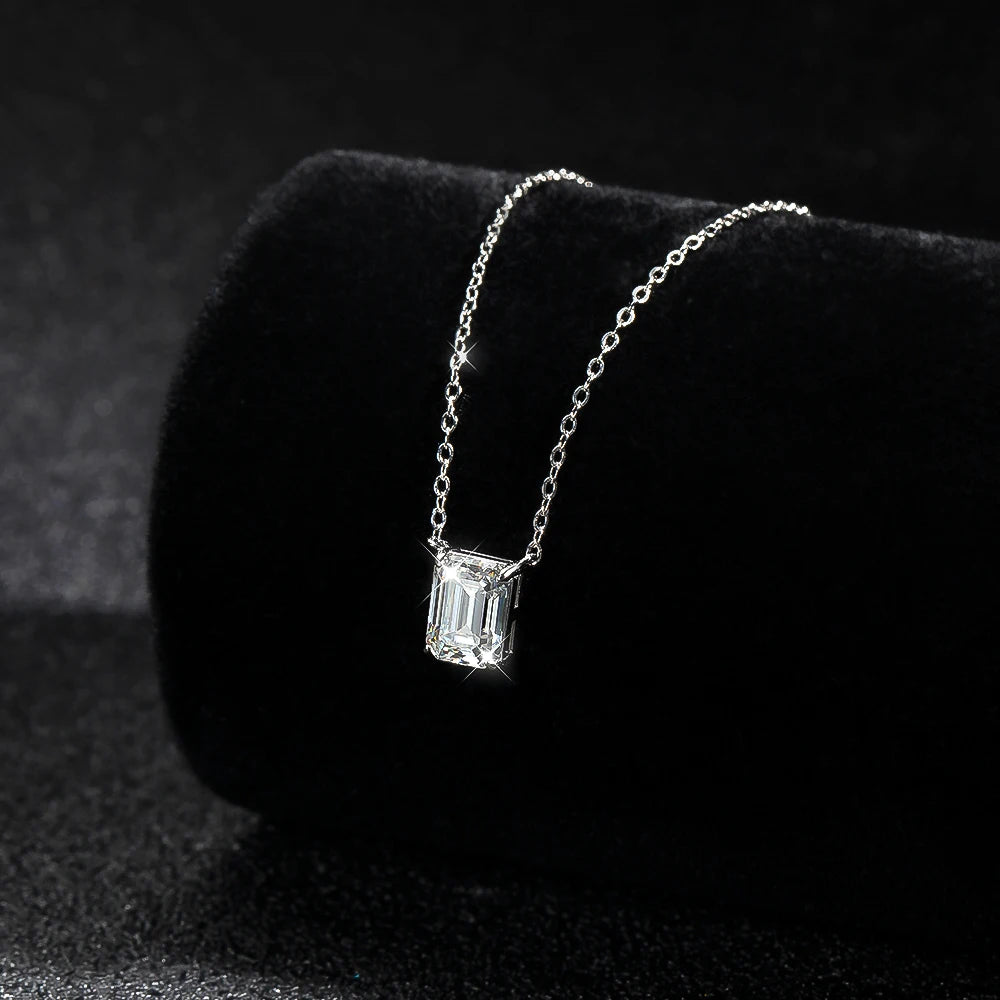 kensington garden moissanite necklace - oxford jewellery™