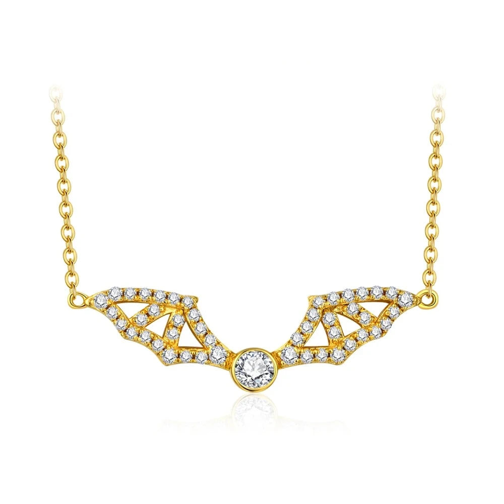 Oxford Nightingale Symphony Moissanite Necklace - Oxford Jewelleryâ„¢