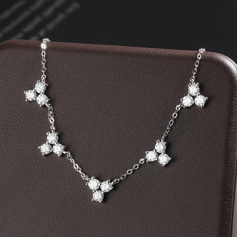 Blenheim Palace Majesty Moissanite Necklace - Oxford Jewellery™