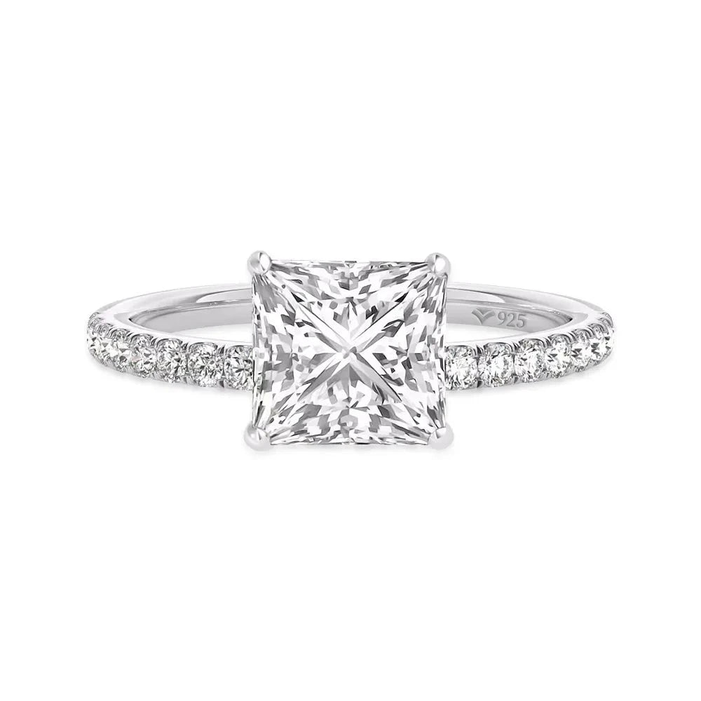May Sinclair Moissanite Ring - 3 Carat - Oxford Jewellery™