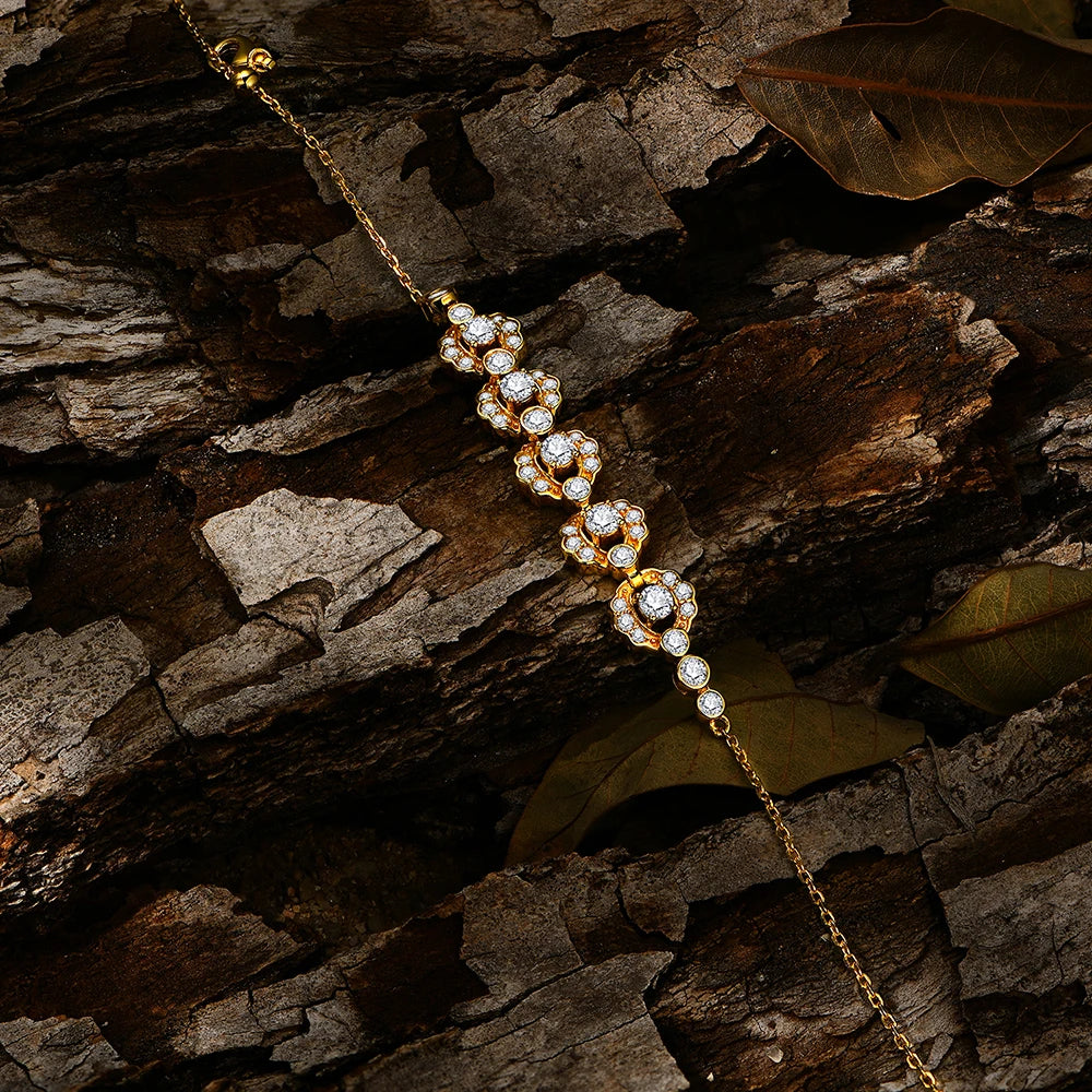 a timeless classic diamond bracelet, perfect for formal events and daily wear.