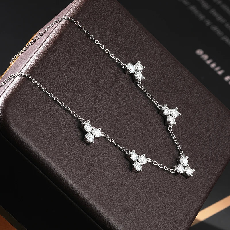 Blenheim Palace Majesty Moissanite Necklace - Oxford Jewellery™