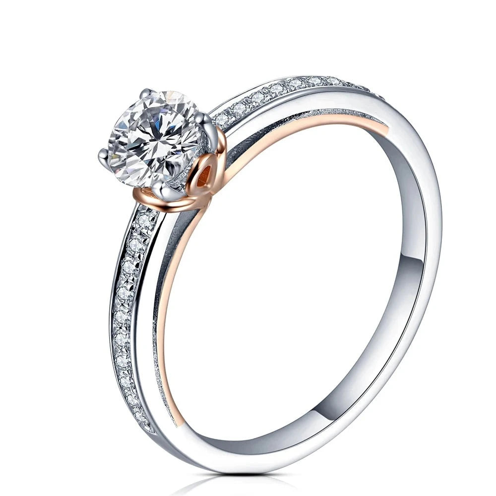 naomi mitchison moissanite ring - 0.5 carat - oxford jewellery™
