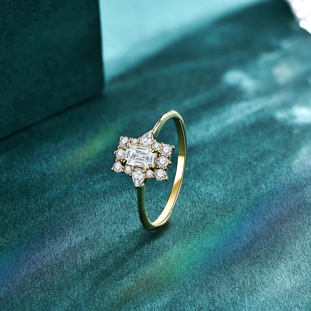 radclyffe hall moissanite ring - 1 carat - oxford jewellery™