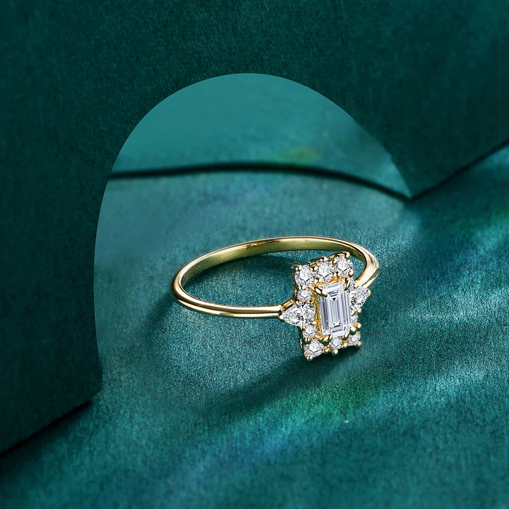 radclyffe hall moissanite ring - 1 carat - oxford jewellery™