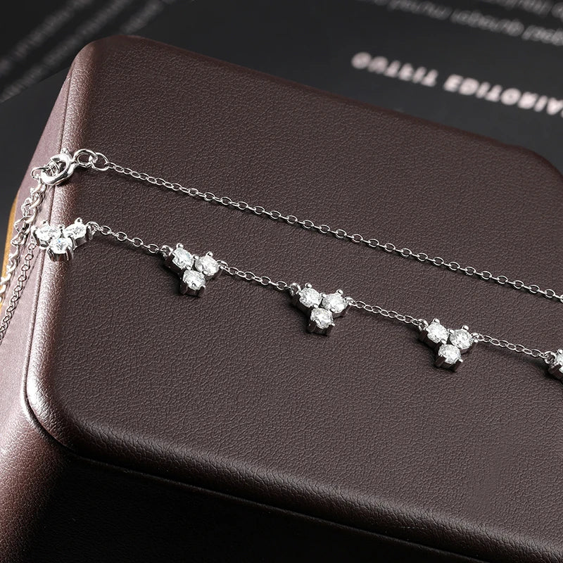 Blenheim Palace Majesty Moissanite Necklace - Oxford Jewellery™