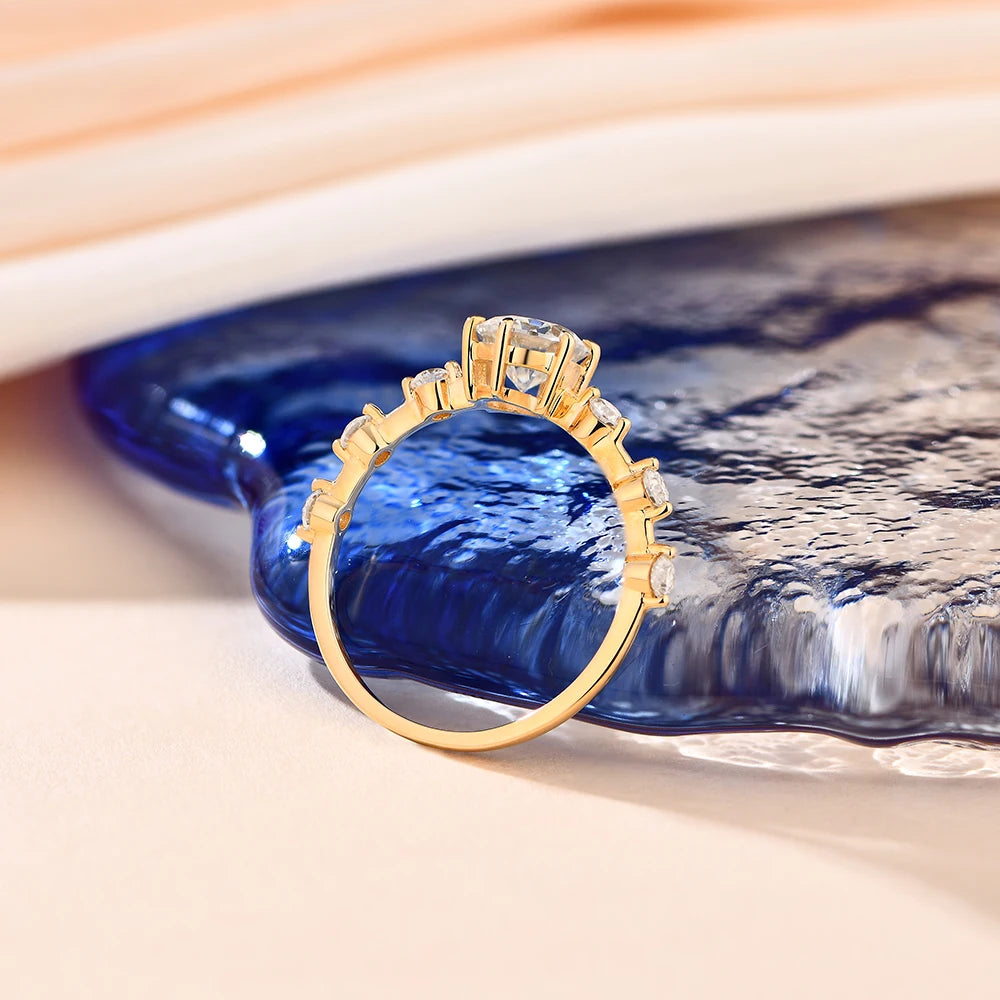 Rose Macaulay Moissanite Ring - 1 Carat - Oxford Jewellery™