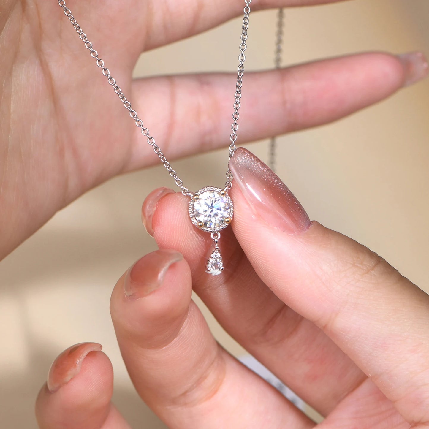 Metropolitan London Moissanite Necklace - Oxford Jewellery™