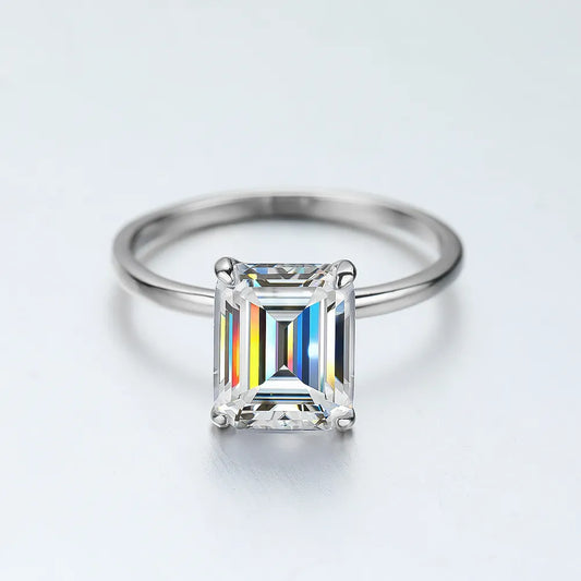 Jean Rhys Moissanite Ring - 4 Carat - Oxford Jewellery™