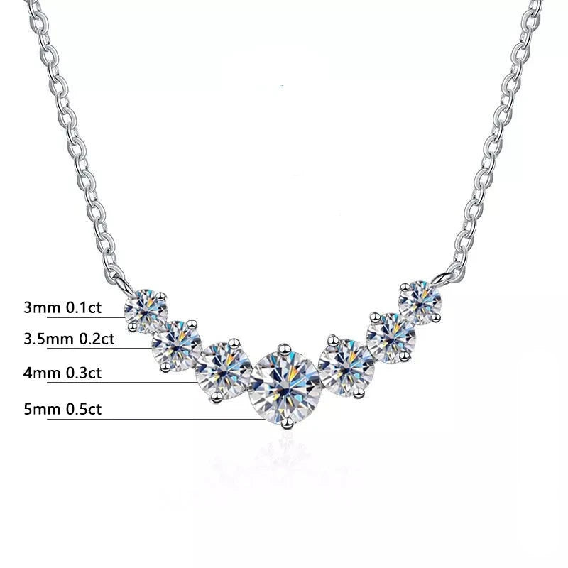 primerose hill serenity moissanite necklace - oxford jewellery™