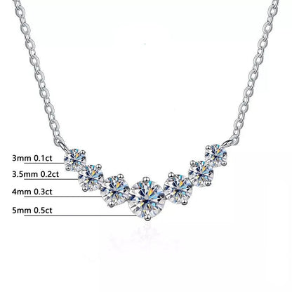 Primerose Hill Serenity Moissanite Necklace - Oxford Jewellery™