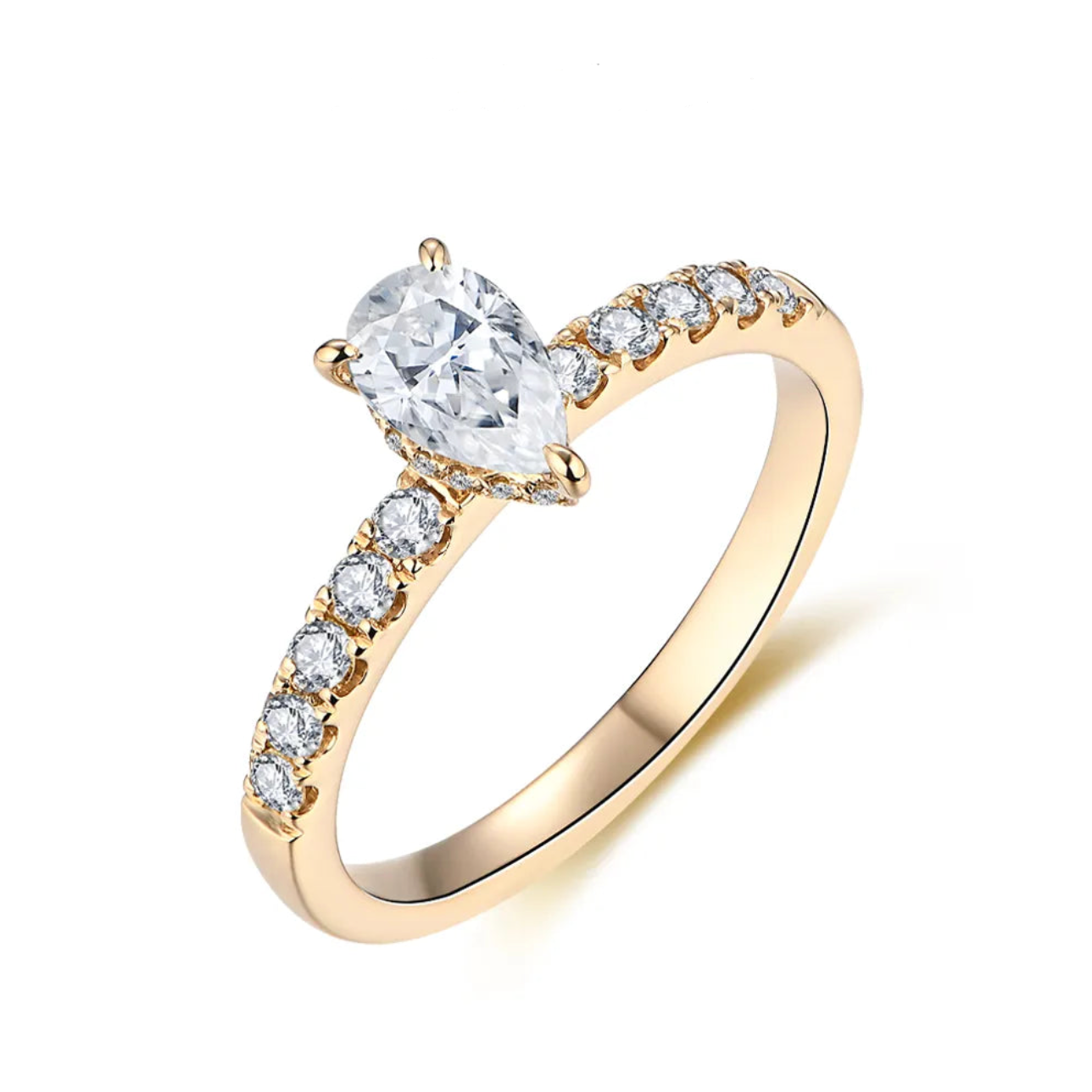 sybille bedford moissanite ring - 1 carat - oxford jewellery™