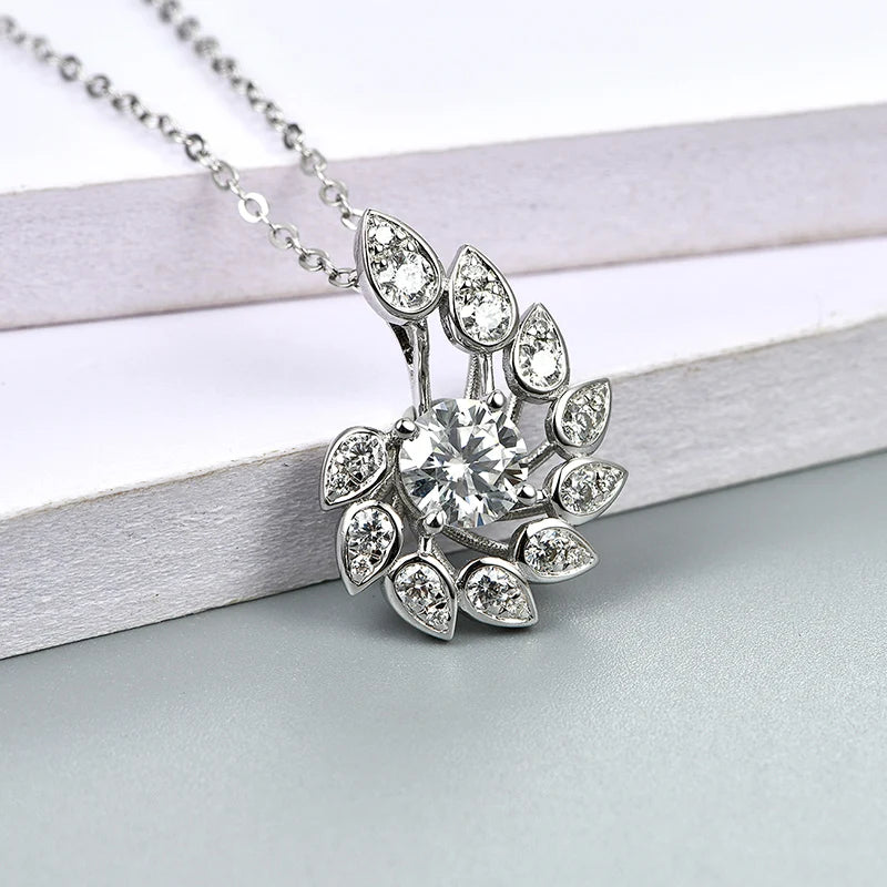 oxfordshire odyssey moissanite necklace - oxford jewellery™