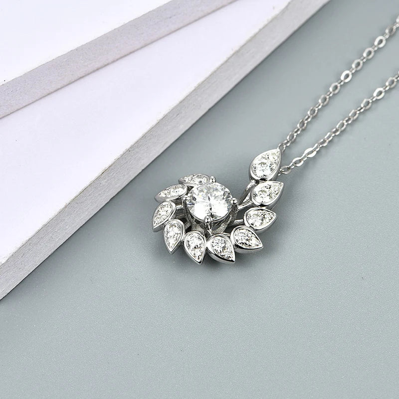 oxfordshire odyssey moissanite necklace - oxford jewellery™