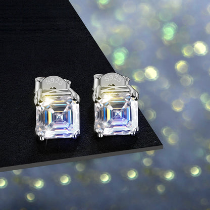 Trafalgar Majesty Moissanite Earrings - Oxford Jewellery™