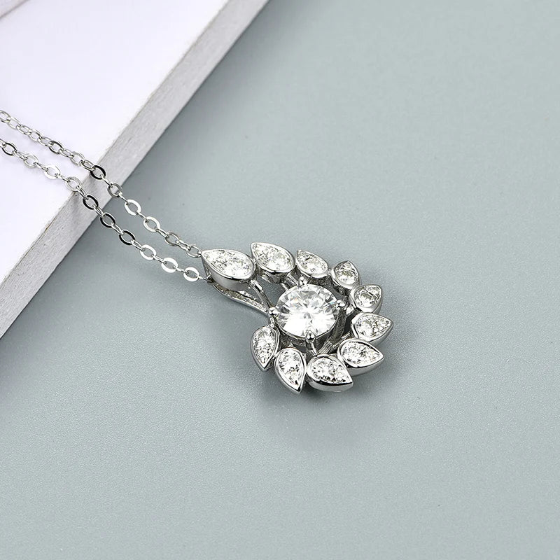 oxfordshire odyssey moissanite necklace - oxford jewellery™