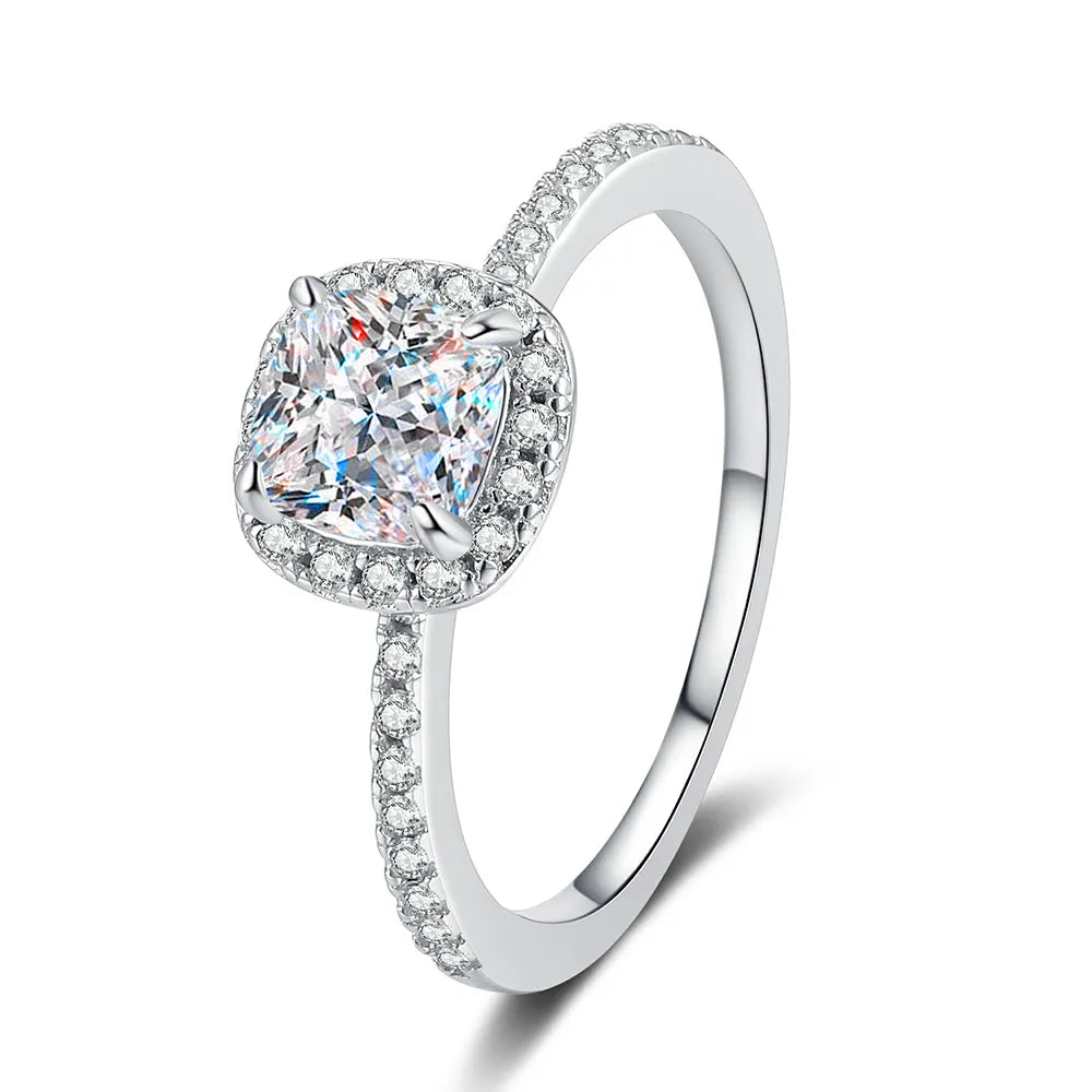 muriel spark moissanite ring - 1 carat - oxford jewellery™