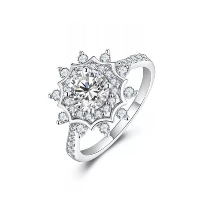 Elizabeth Gaskell Moissanite Ring - 1 Carat - Oxford Jewellery™