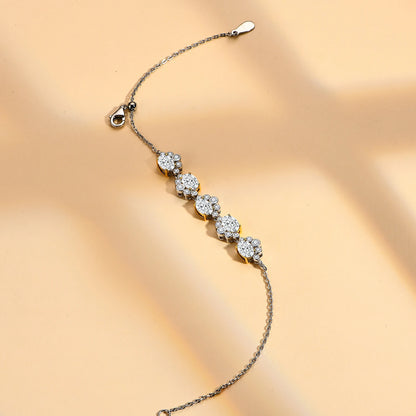 Buckingham Elegance Moissanite Bracelet - Oxford Jewellery™