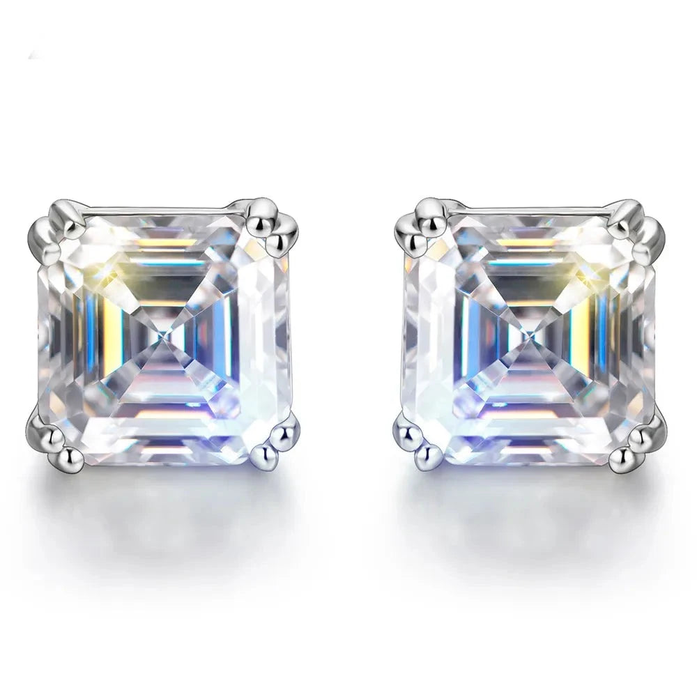 trafalgar majesty moissanite earrings - oxford jewellery™