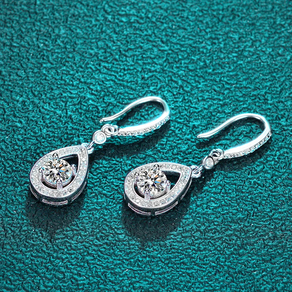 britannia's legacy moissanite earrings - oxford jewellery™