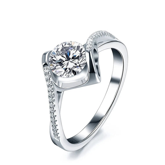 Mary Shelley Moissanite Ring - 1 Carat - Oxford Jewellery™