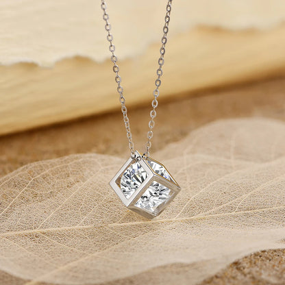 Hyde Park Majesty Cubic Moissanite Necklace - Oxford Jewellery™