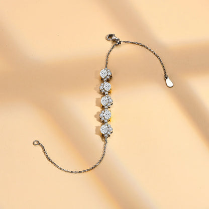 Buckingham Elegance Moissanite Bracelet - Oxford Jewellery™