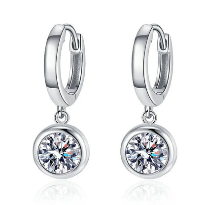 London Executive Moissanite Earrings - Oxford Jewellery™