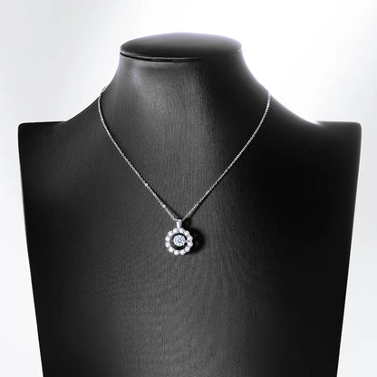 Bloomsbury Blossom Moissanite Necklace - Oxford Jewellery™