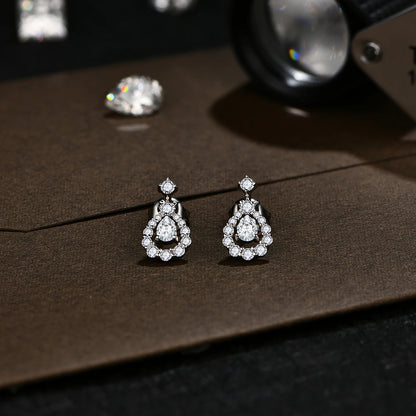 Sovereign Splendor Moissanite Earrings - Oxford Jewellery™