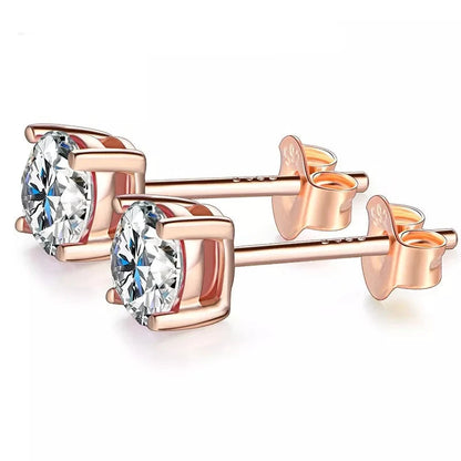 Oxford Rainbow Moissanite Stud Earrings - Oxford Jewellery™