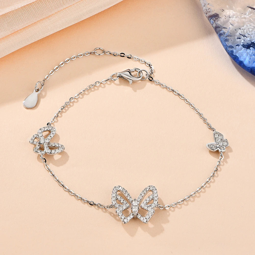 oxford botanic garden moissanite bracelet - oxford jewellery™