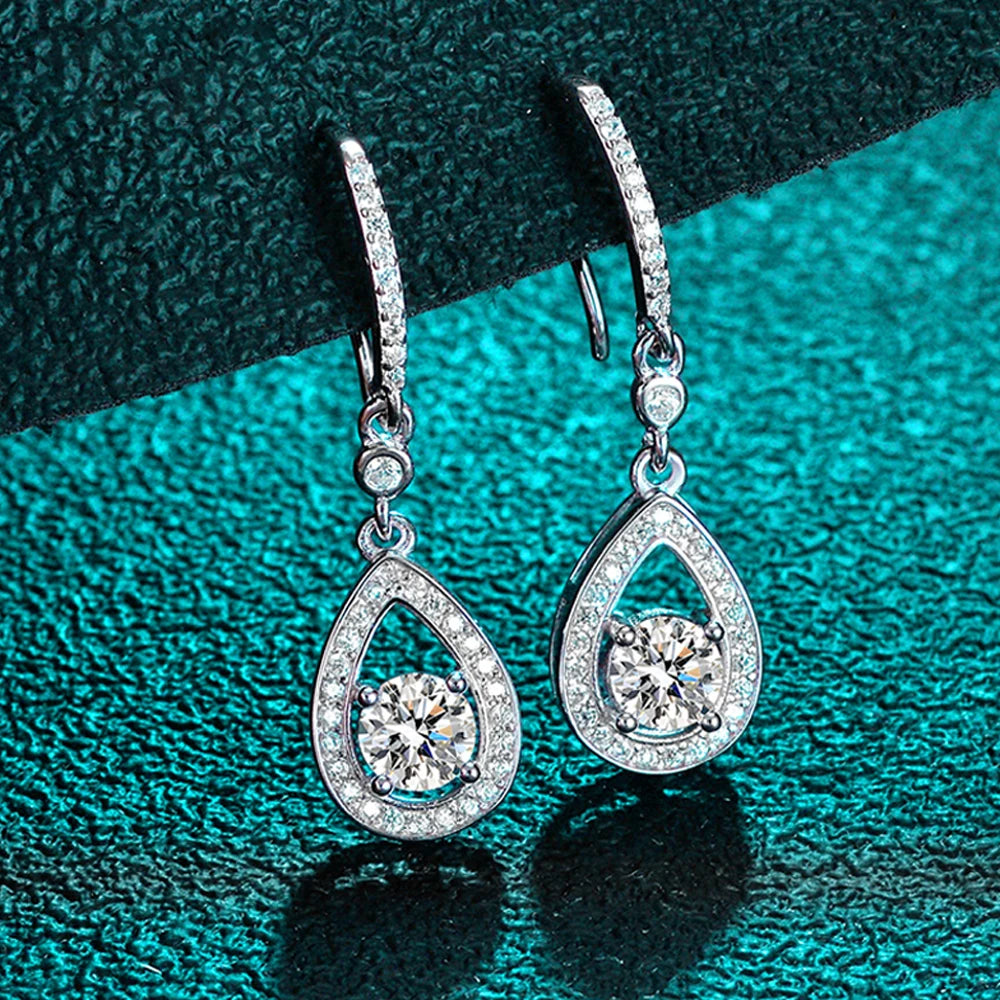 britannia's legacy moissanite earrings - oxford jewellery™