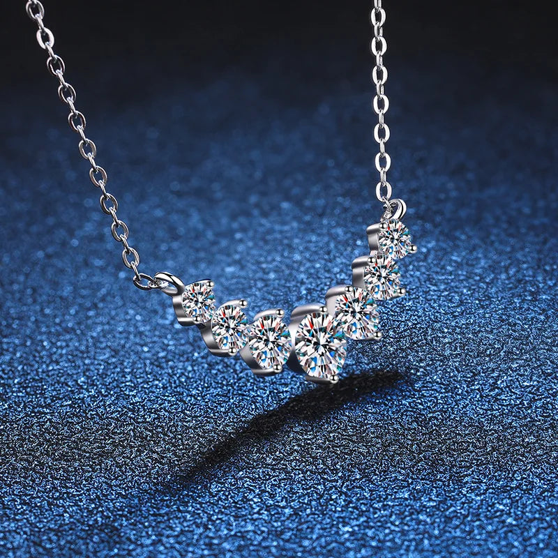 primerose hill serenity moissanite necklace - oxford jewellery™